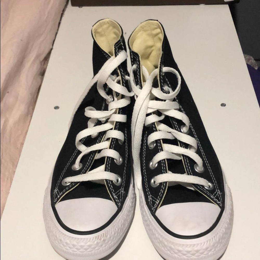 Black Hightop Converse